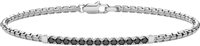 Pulsera Zancan Hombre in Plata ESB381-NE - ESB381-NE